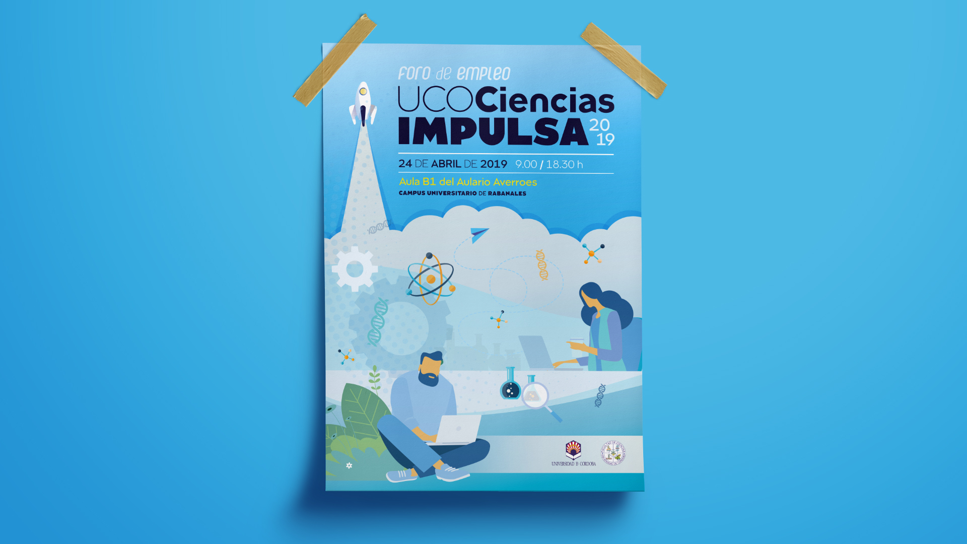 Diseño de la imagen para el Foro Impulsa