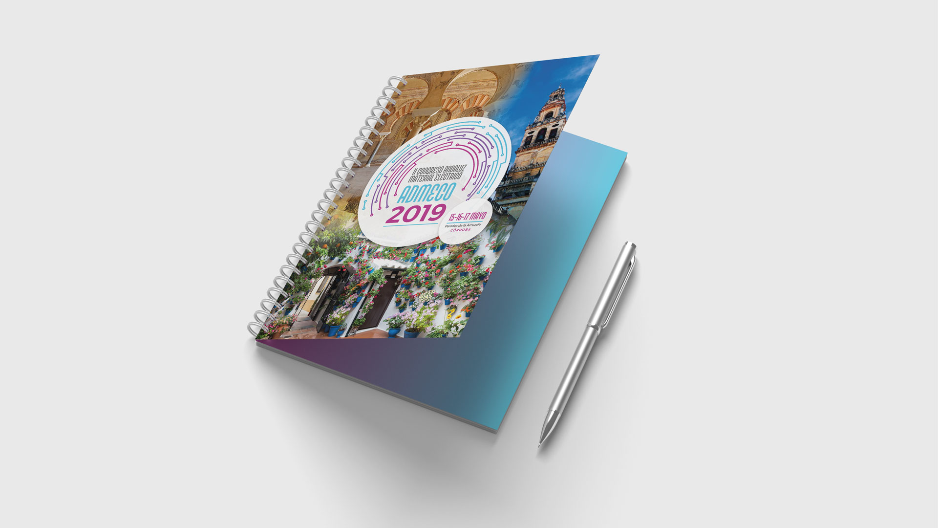 Hurra_libreta_admeco Diseño de imagen para congreso de Sanidad Animal