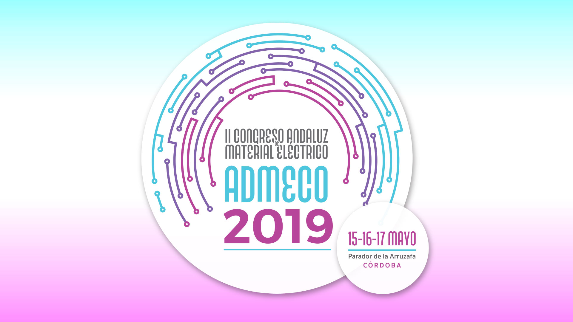 Hurra_logo-congreso_admeco Diseño de imagen para congreso de Sanidad Animal